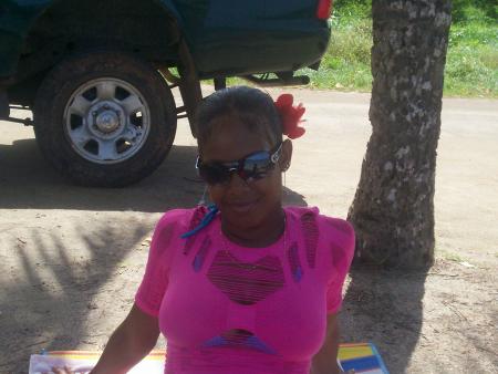 lauriane a la playa